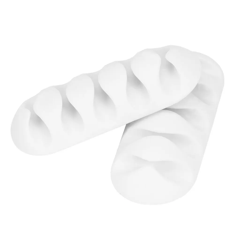 Многофункциональный 2 шт./компл. паста Тип провод держатель кабеля шнура 5