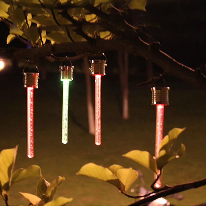 Светодиодная уличная люстра на солнечной батарее небольшая Водонепроницаемая