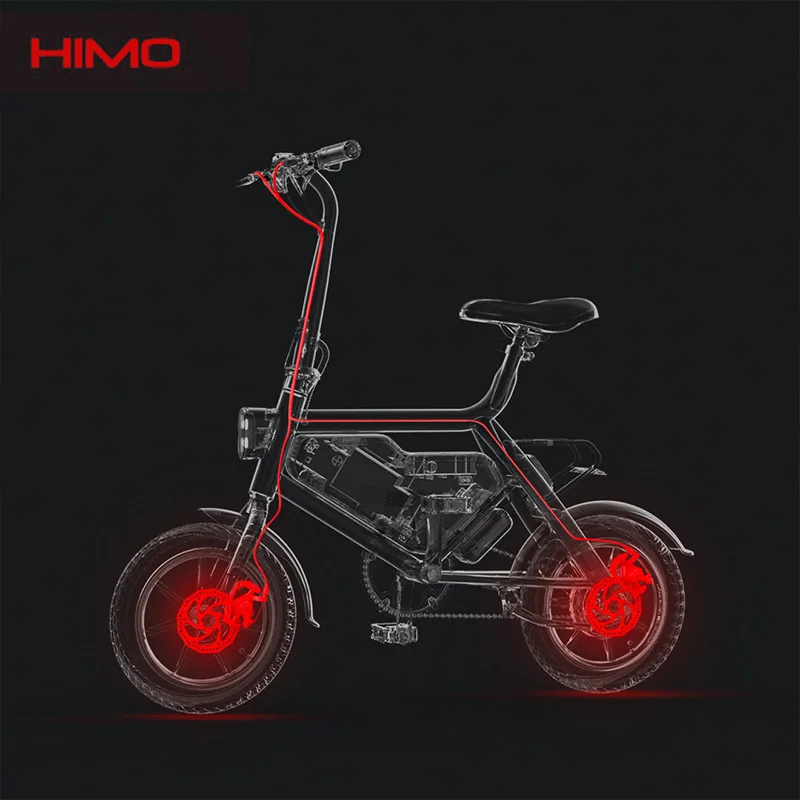 2020 HIMO V1s Plus городской Электрический велосипед из алюминиевого сплава 250 Вт 10.4Ah 36В