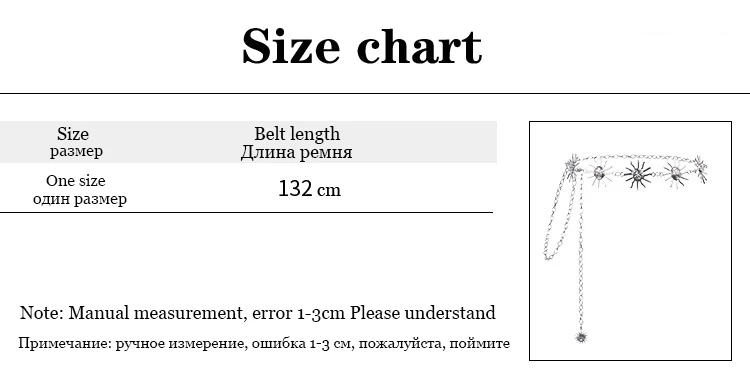 Женский ремень с металлической подвеской в готическом стиле высокой талией и