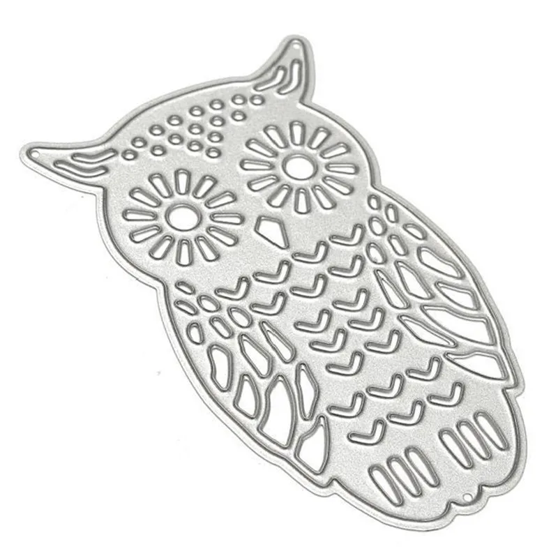 owl Открытки для изготовления штампов высечки карты бумажное ремесло тиснение украшение в форме Совы вырезание бумаги - Цвет: owl