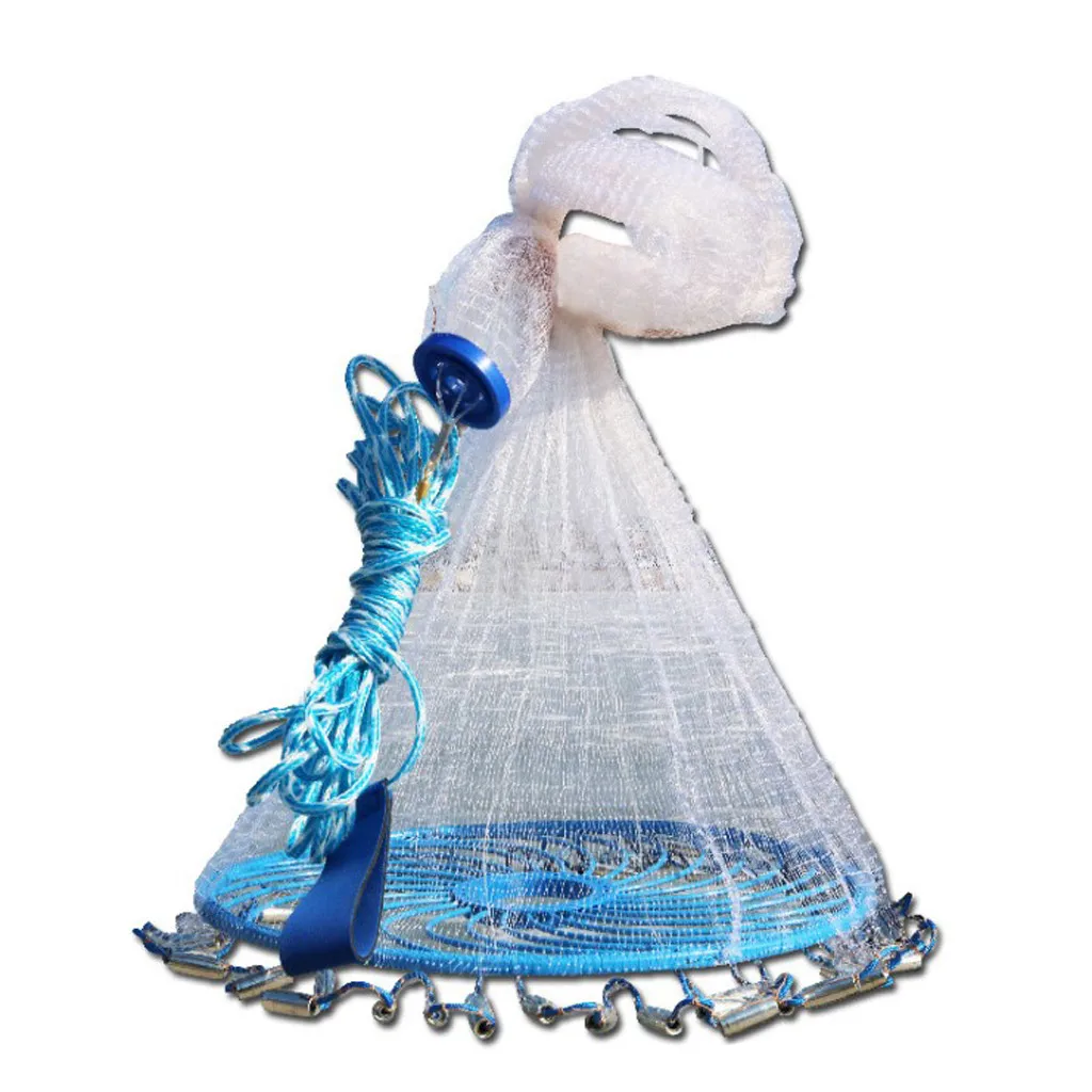 Литая чистая тонкая рыбка алюминиевое кольцо мононити нить метание Чистая