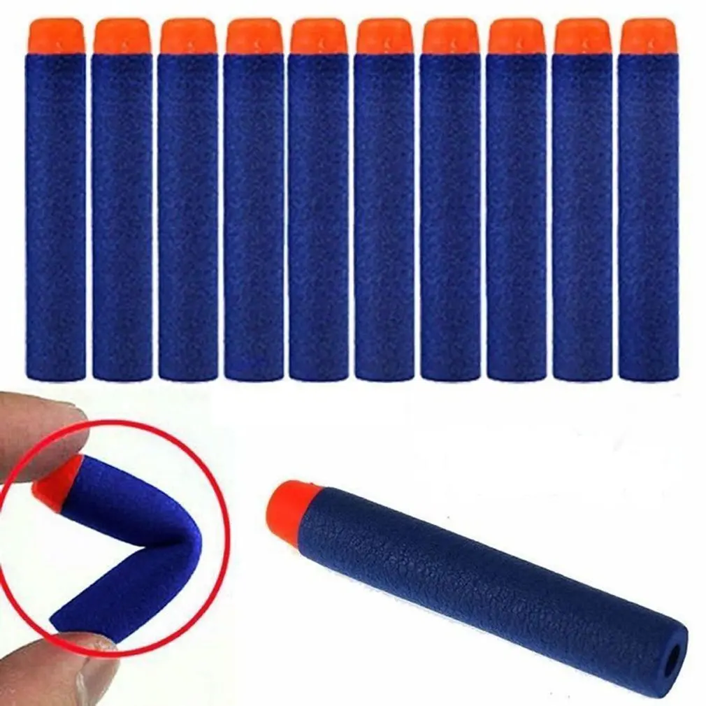

400pcs/set For Nerf Soft Bullets Darts Round Head Refill Sponge Darts Kids Children Toy Gun Bullets For NERF N-Strike Blasters