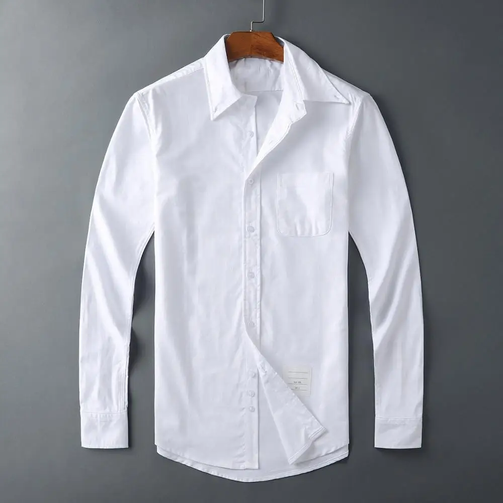 

New Nice Men Oxford Classic Colorful striped Fashion Cotton Casual Shirts Shirt high quality Pocket long-sleeves Top M 2XL #M55