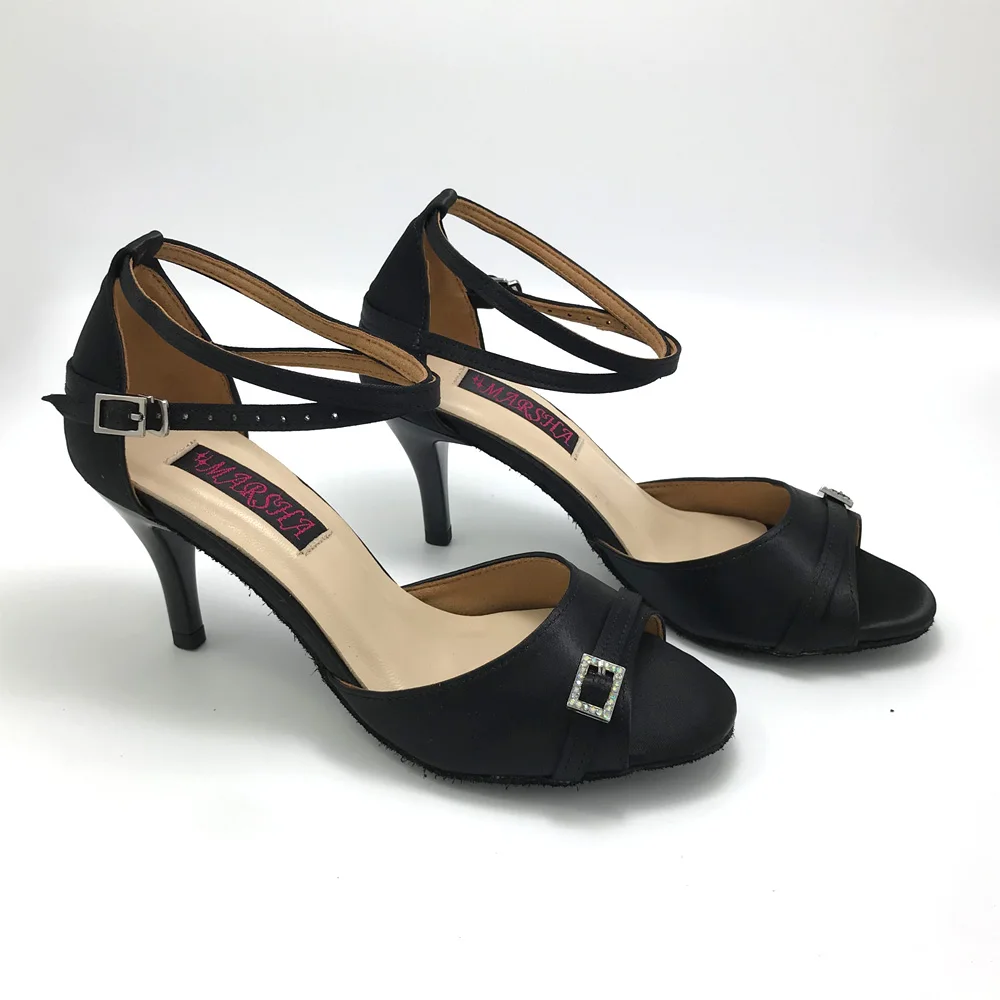 Туфли женские для латиноамериканских танцев на каблуке 7 5 см|Обувь танцев| |