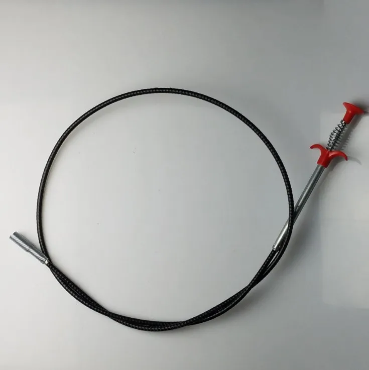 1 6 м/2 м гибкий инструмент для очистки канализации с 4 зажимами длинным