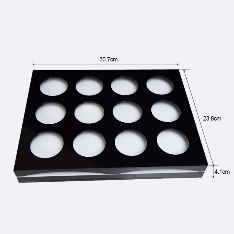 Квадратная акриловая пластиковая перезаряжаемая светодиодная Подставка для