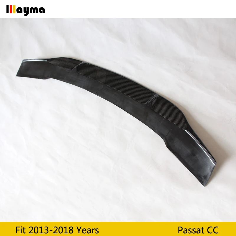 Стильный спойлер R для заднего багажника из углеродного волокна губа VW Passat CC 2013-2018