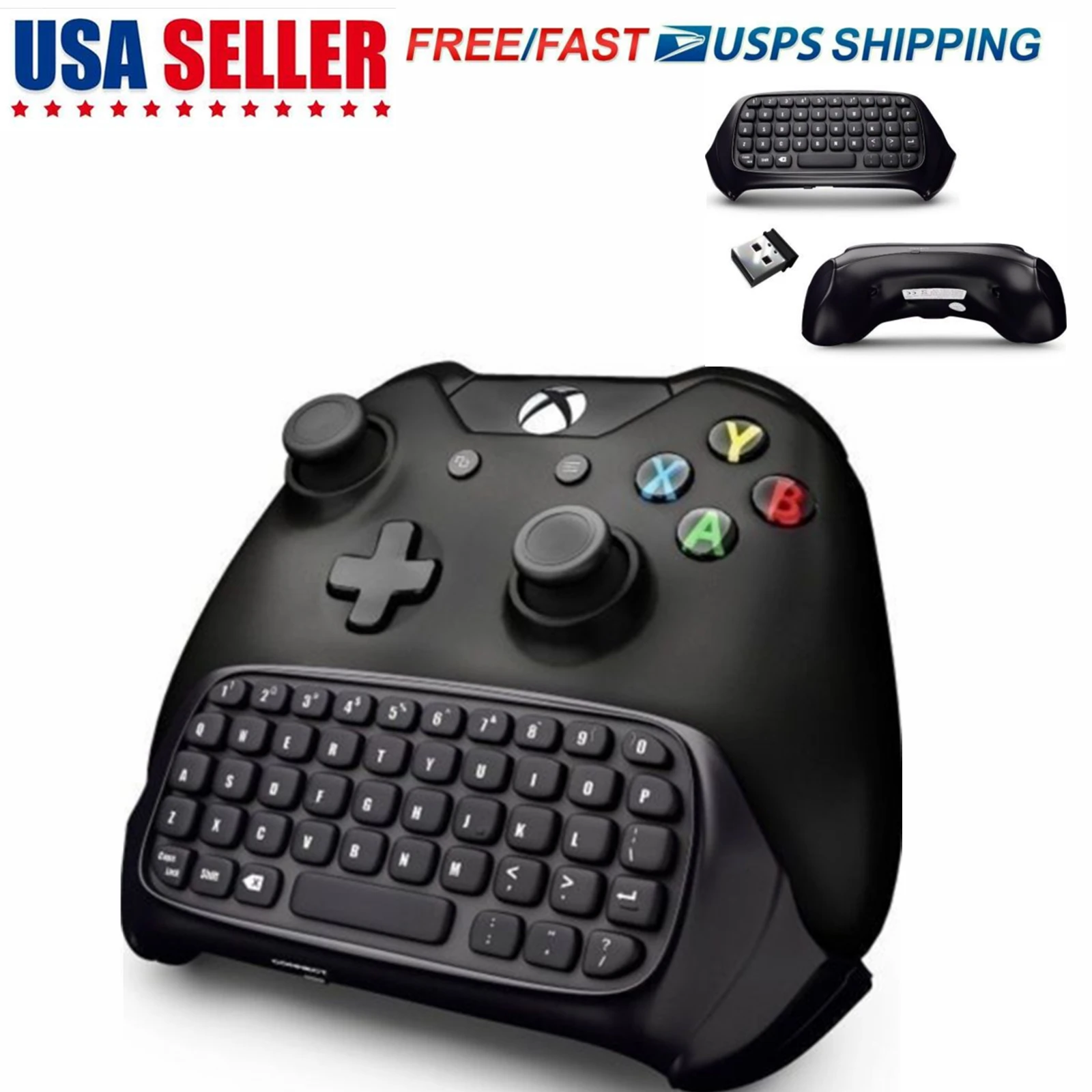 Портативная Беспроводная игровая клавиатура USB 2 4G сообщений для Xbox One аксессуар