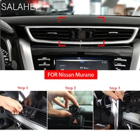 for nissan murano 2015 2016 2017 2018 car air vent outlet dashboard mobile cell phone holder reaction clip mount cradle stand