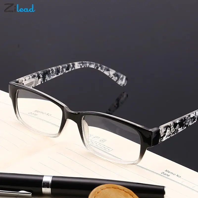 

Очки Zilead + 1 + 1,5 + 2 + 2,5 + 3 + 3,5 + 4 для чтения, очки для дальнозоркости с принтом для мужчин и женщин, очки для чтения с увеличением, очки унисекс