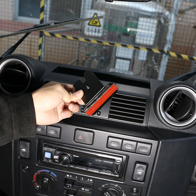 

For Land Rover Defender 90 110 130 04-2018 Car Mic Holder Mount Hand Held Microphone Radio Walkie Talkie Bracket Car Accessories