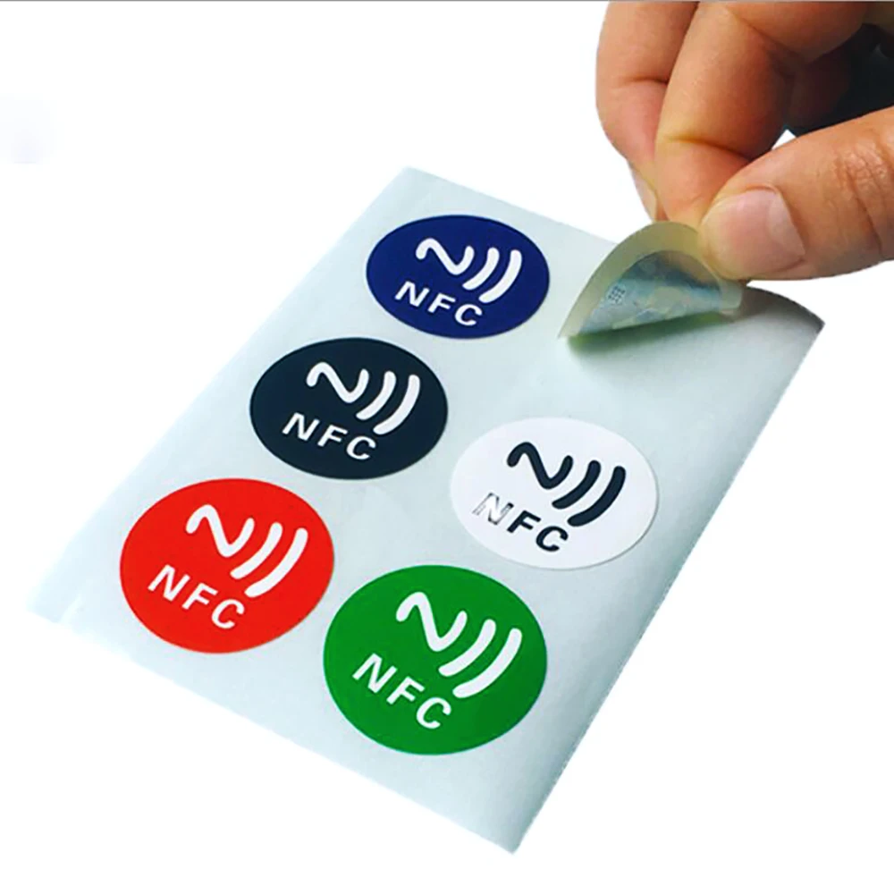 Метки NFC 6 шт./лот наклейки 213 метка Rfid карта клейкие брелоки llaveros llavero Токен