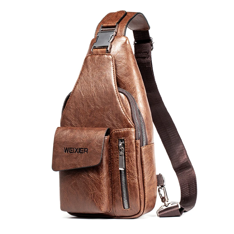 Сумка мессенджер Мужская винтажная через плечо| |