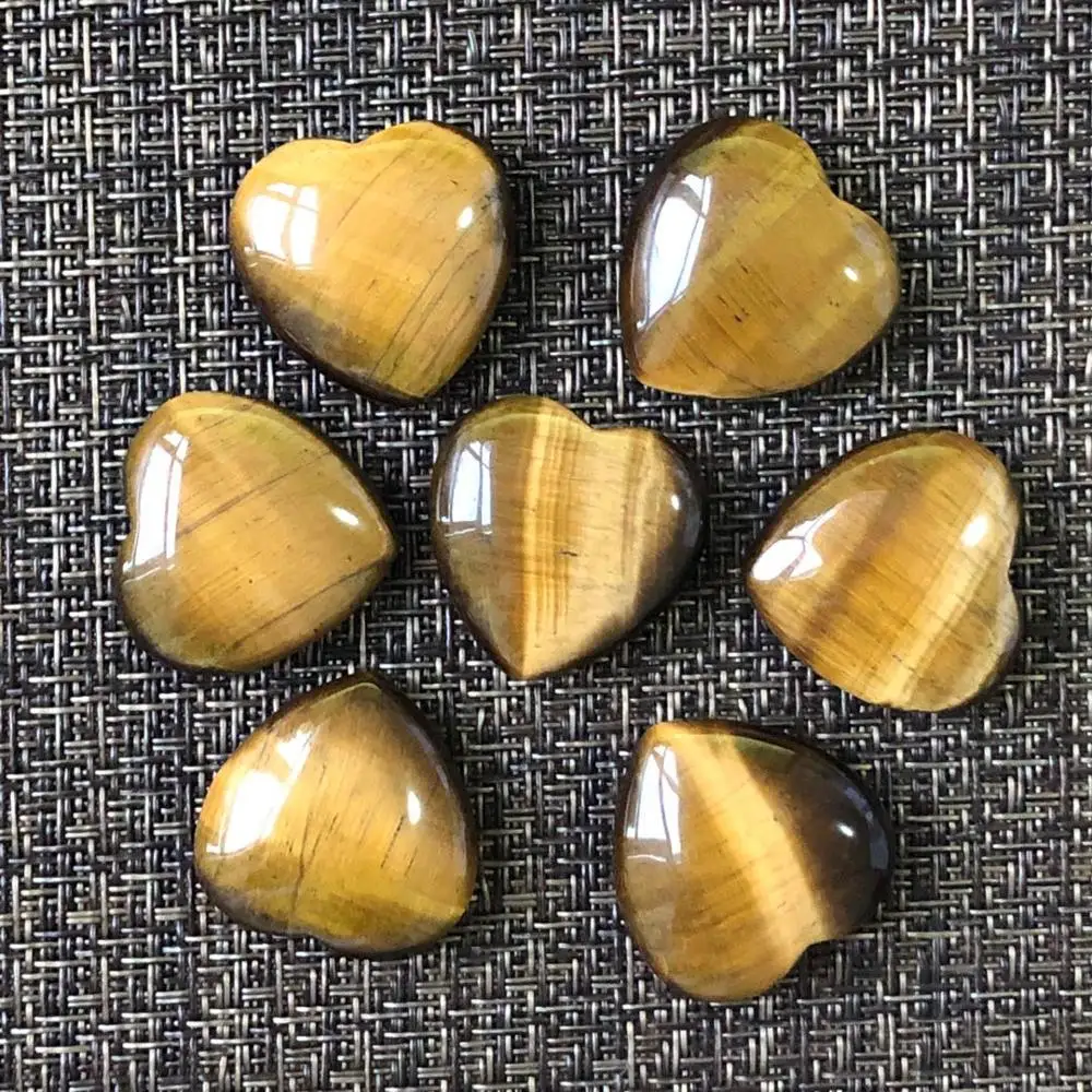 

Natural Hand made Yellow Tiger Eye Crystal Chakra Stone Heart Balancing Collector Crystals Reiki healing Gemstones