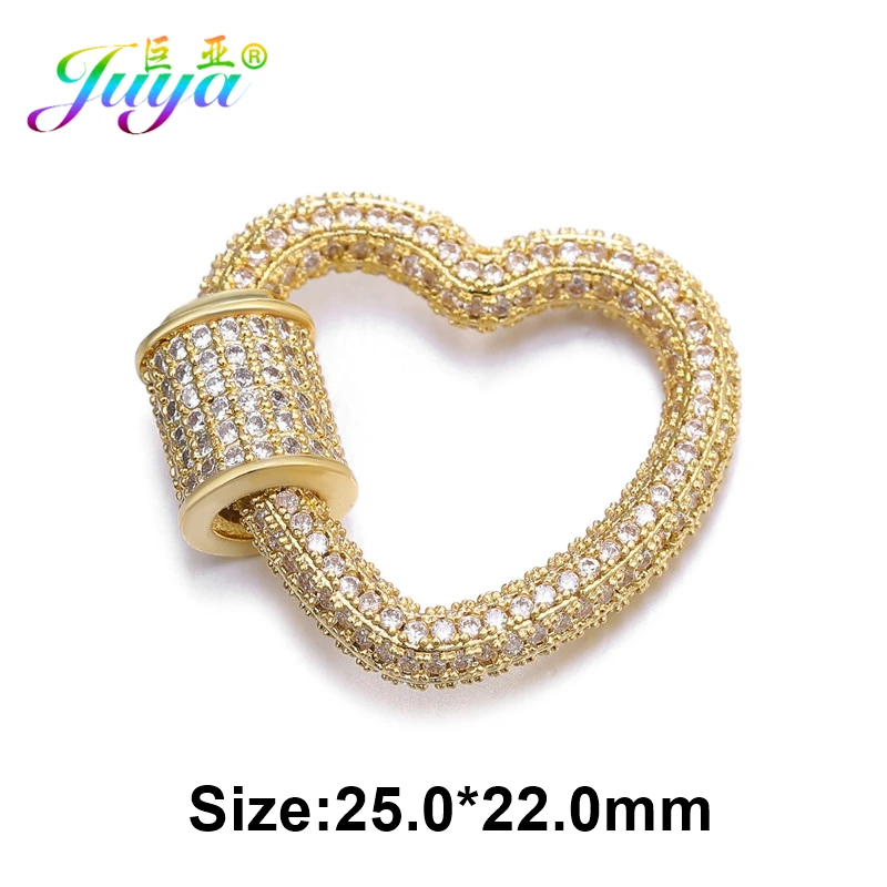 Gold Juya DIY застежки для ювелирных изделий, принадлежности, Застежка ручной работы, застежка для лобстера, аксессуары для роскошного рукоделия, бисероплетение, изготовление ювелирных изделий - Цвет: Gold