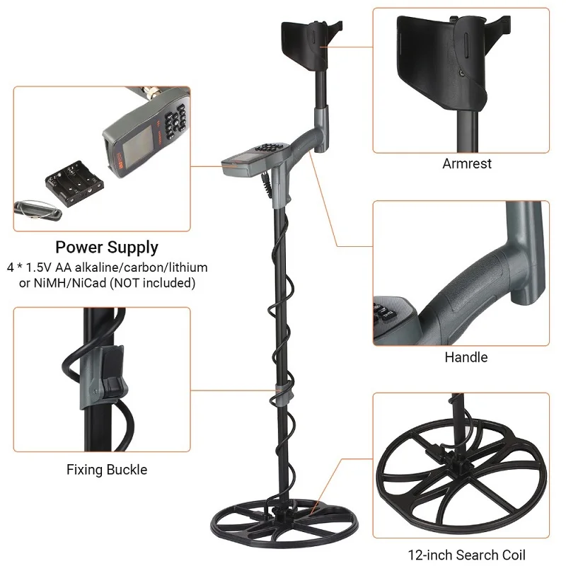 Подземный металлоискатель Gold Hunter T90 подводный глубокий поиск | Инструменты