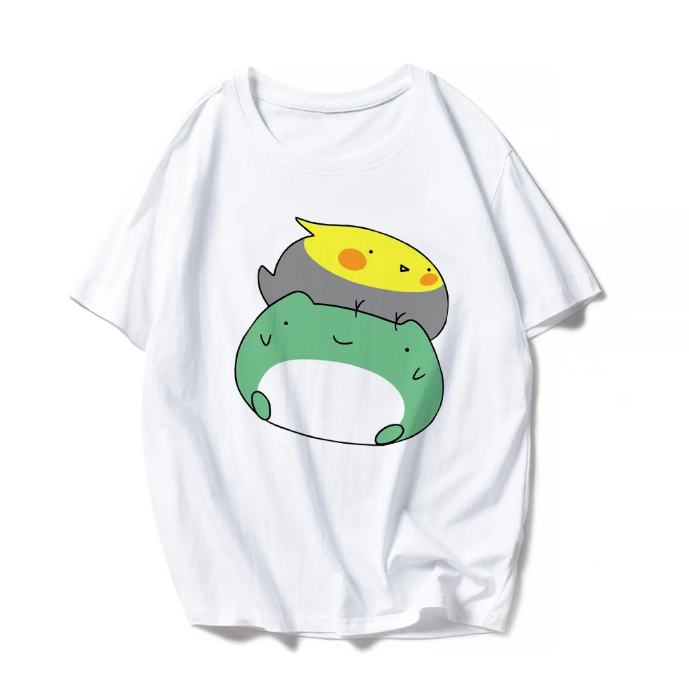 

Pink Frog Sweet T Shirt Cute Japanese Clothes Kawaii Novelty 2021 New Harajuku 90S Funny Tshirts Soft Girl Aesthetic Dropship