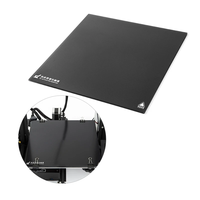 Creality 3D Ender3 Толстая самоклеящаяся поверхность строения Стекло пластина 235X235Mm для