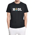 Забавная РУБАШКА УНИСЕКС Hodl Ethereum ETH с принтом криптовалюты к Луне, Мужская футболка с коротким рукавом, базовые Топы