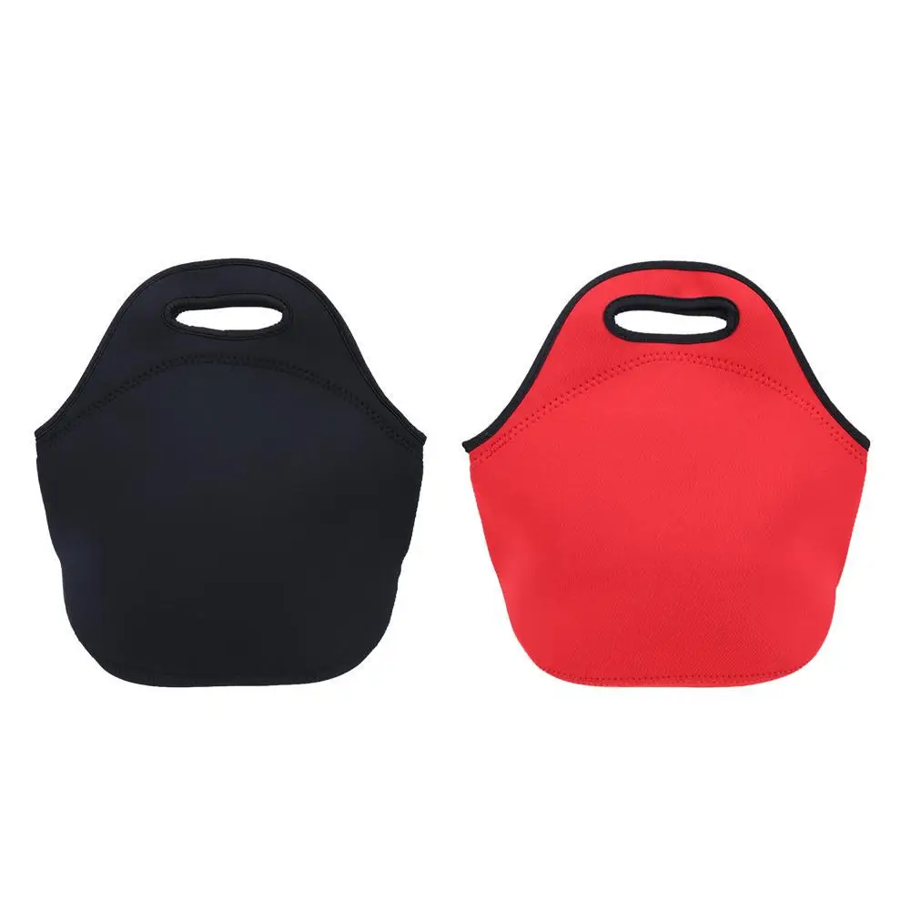 

Neoprene Thermal Lunch Bag Waterproof Food Beverage Bento Box Handbags Women Men Picnic Working Fruit Milk Cooler Storage Tote