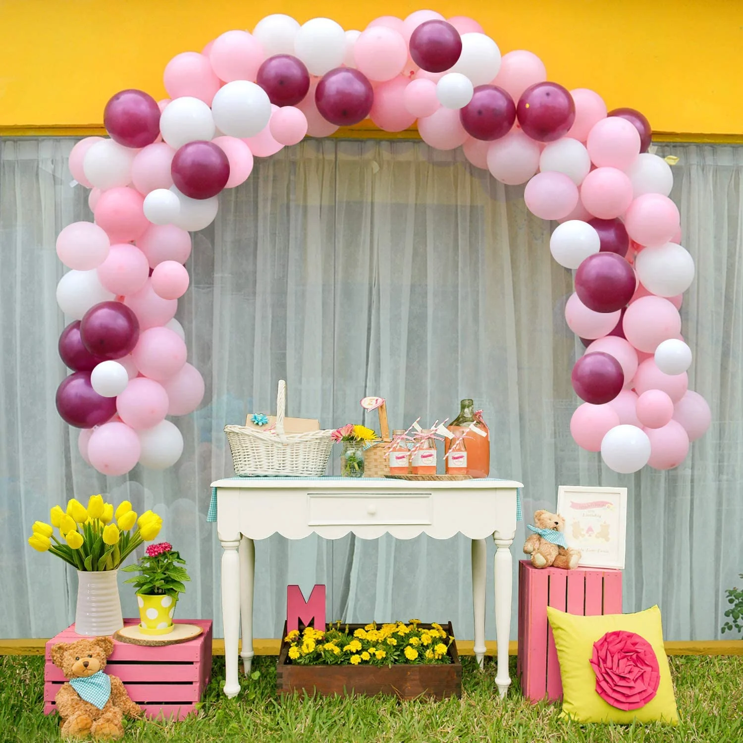 

DIY Balloon Arch Garland Kit Multicolor Pink Blue Pearl Balloons Arch Garland Wedding Birthday Party Decoration Ballons Garland
