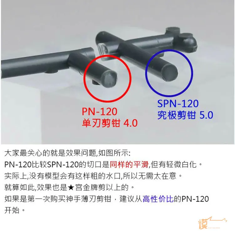 Модель Spn-120 ручные режущие плоскогубцы Япония сдвига godhand Pn-120 фасонное класс