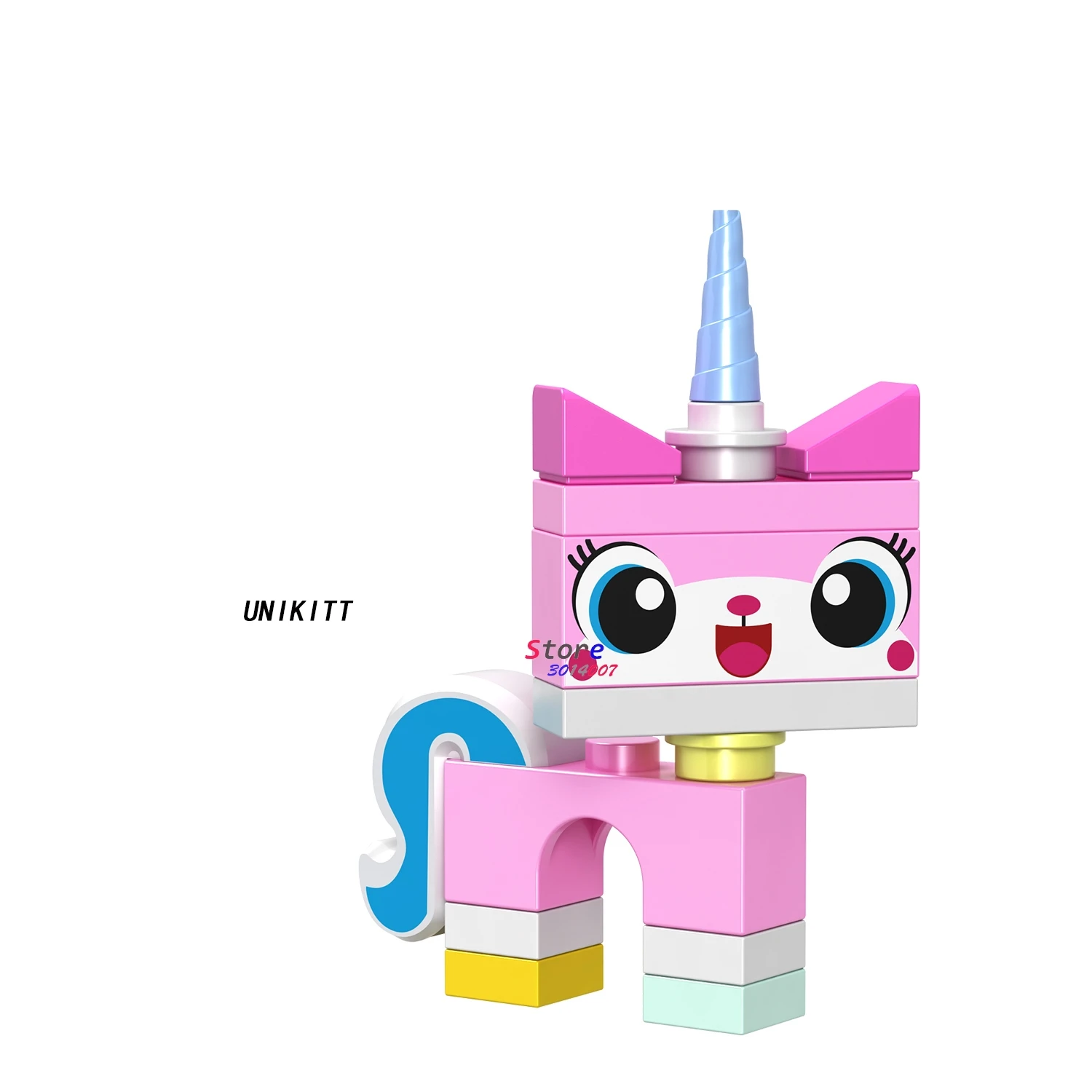 8 шт с героями из мультфильмов строительные блоки Unikitty супер Angry Birds Астробой Queasy