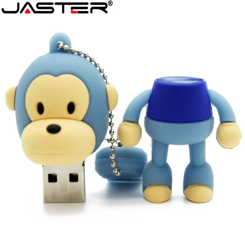 Корабль мини животное Лидер продаж милые обезьянки из мультфильма USB флеш