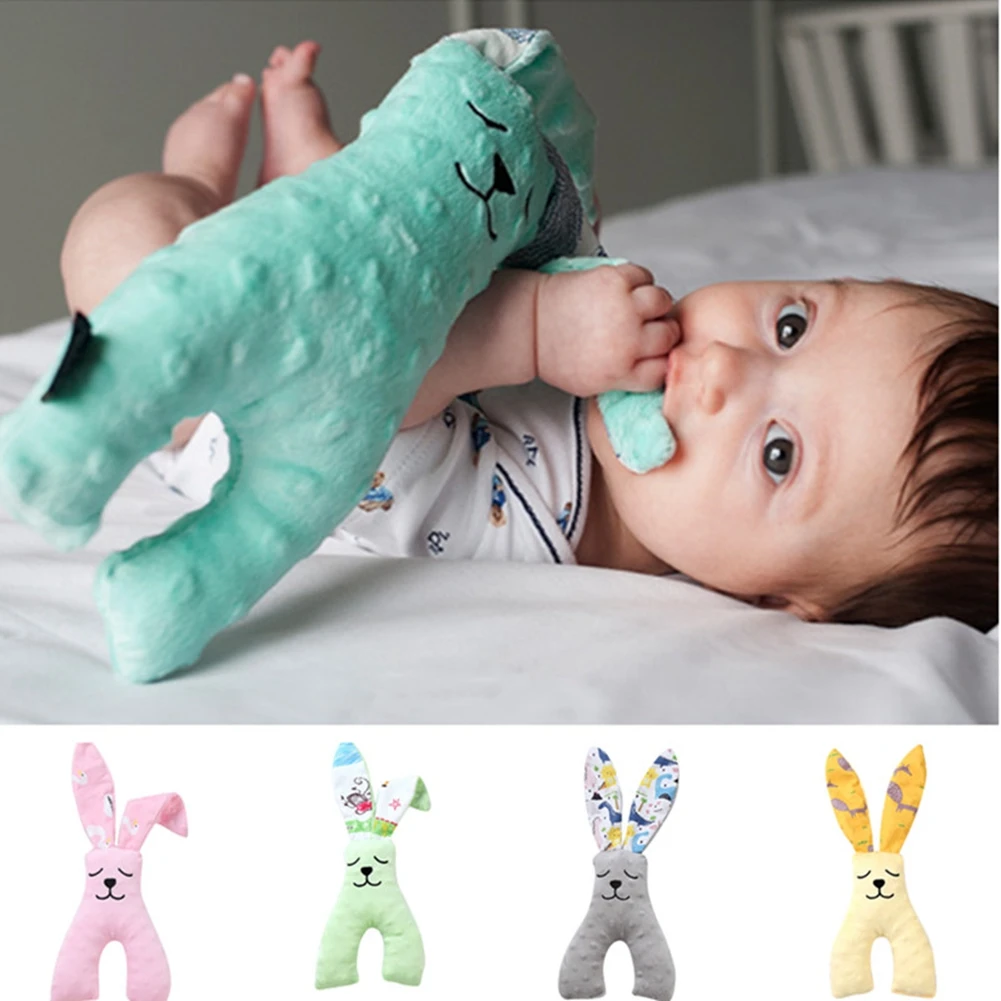 

35*15cm Baby Toys For 0-12 Months Animal Plush Stuffed Toy Soft Baby Doll For Newborns Cute Cartoon Animal Children Stroller Toy