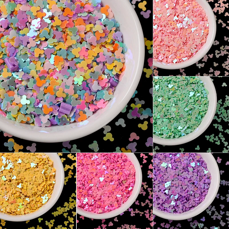 

Мини-мышь 4 мм, смешанные Блестки из ПВХ для дизайна ногтей, маникюра, шитья, Свадебный декор, конфетти 20 г, для девочек, материалы для рукодел...