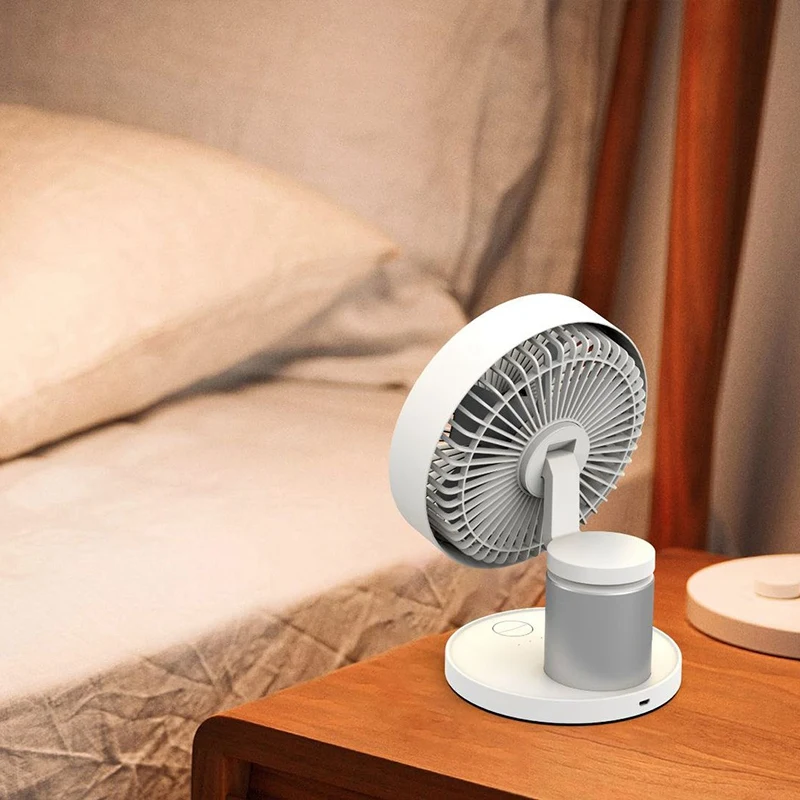 

Clip-on Table Desktop USB Fan 90 degree Rotatable 3 Modes Wind Speed Cooling Fan for Home Office Outdoor Travel