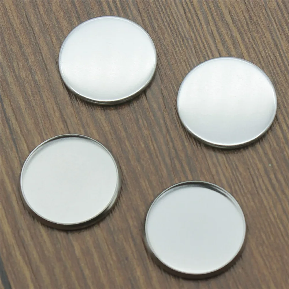 

diy charms for jewelry making pendant 8mm Round without holes pendant base 30pcs