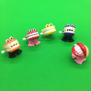 5 pca игрушки оптом креативный стоматологический подарок оптовая продажа весенние пластиковые игрушки прыгающие зубы цепь для детей стоматологические игрушки