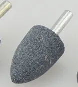 25mm 1 шт. абразивные монтируемые каменные точки Электрические шлифовальные аксессуары полировка острые головки колеса инструмент для Dremel вращающиеся электроинструменты - Цвет: 25mm