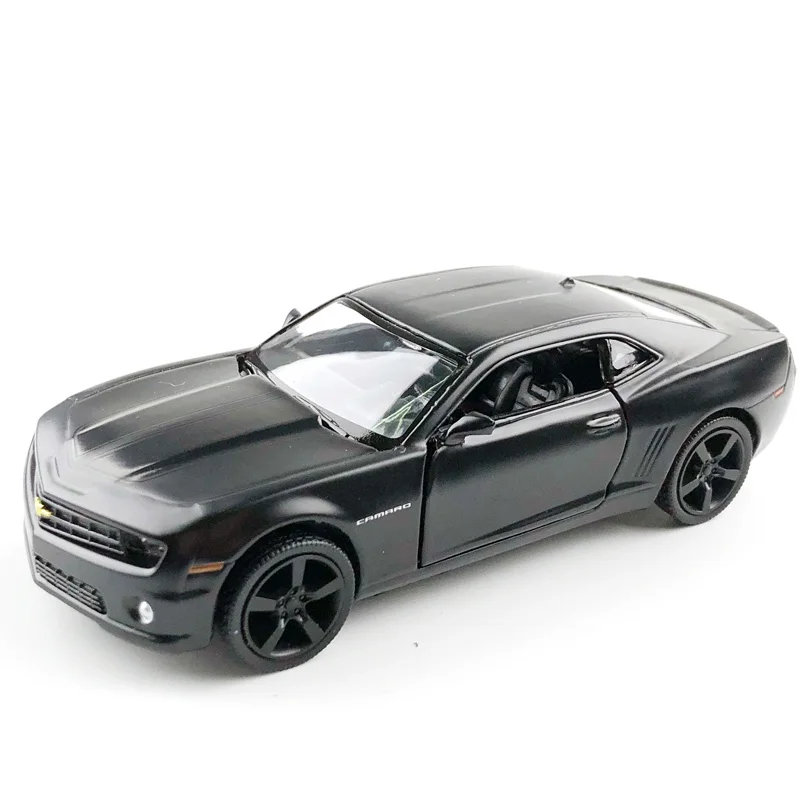 Модель литая металлическая автомобиля Chevrolet Camaro масштаб 1:36 для коллекции модель