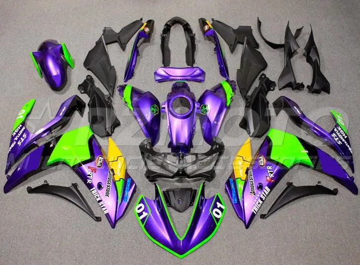 

Комплект обтекателей из АБС-пластика для YAMAHA YZF-R3 R25 2015 2016 2017 2018 15 16 17 18