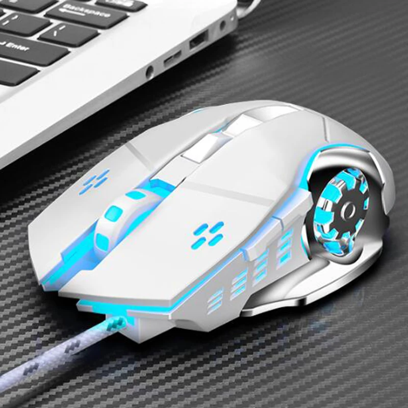 

Mechanical Gaming Keyboard and Mouse Combo, Retro Steampunk Vintage Keyboard,104-Key Wired USB Metal Panel Round Keycaps