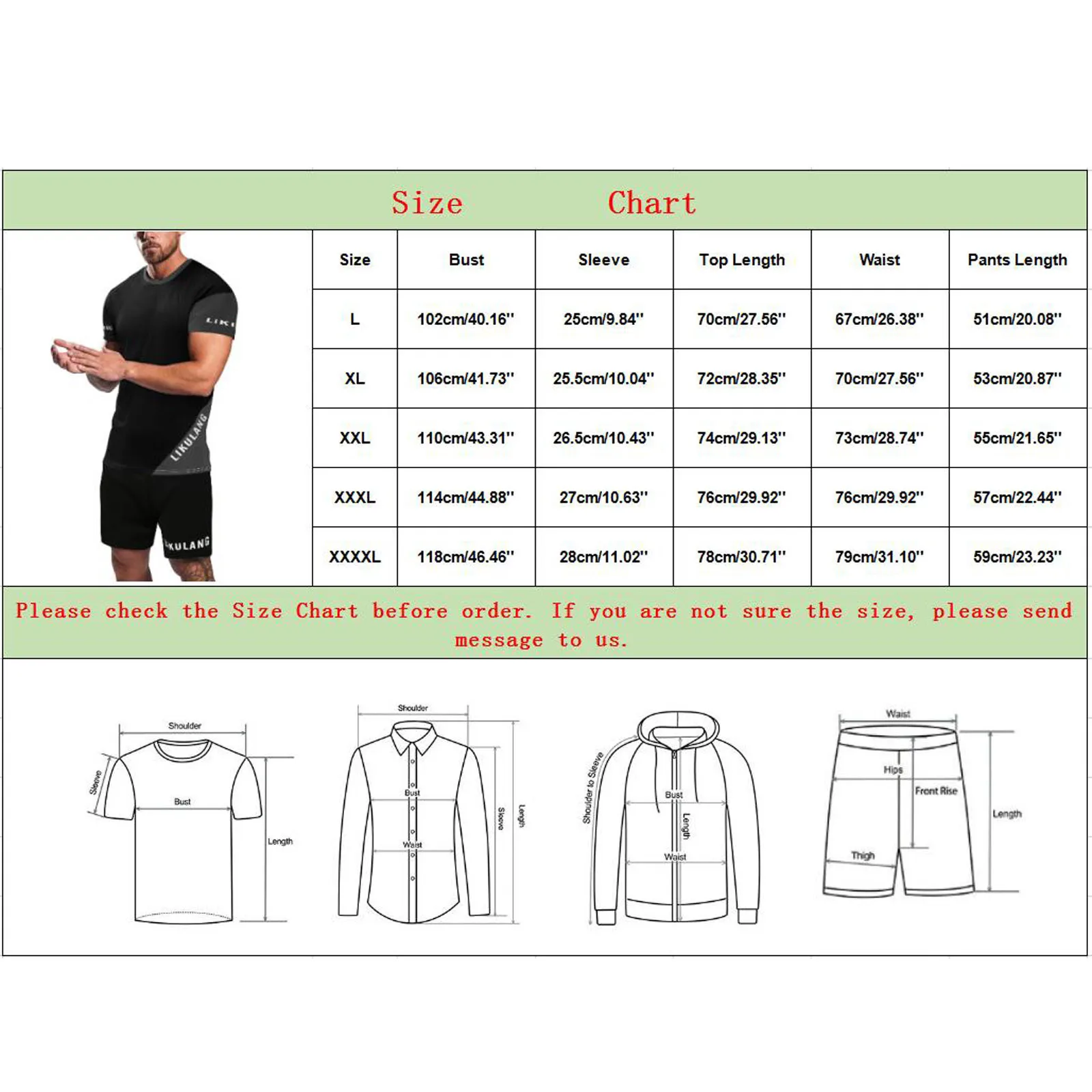 

Men's T-shirt + Shorts Set Beach Breathable Quick Drying Big Yards Male Sport Suit Running Fitness Climbing 2-Piece