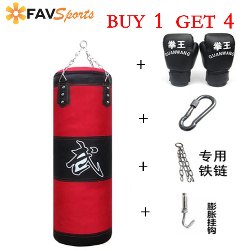 Пустая боксерская груша с песком сумка бесплатным 4 стиль цепи &amp Крюк перчатки