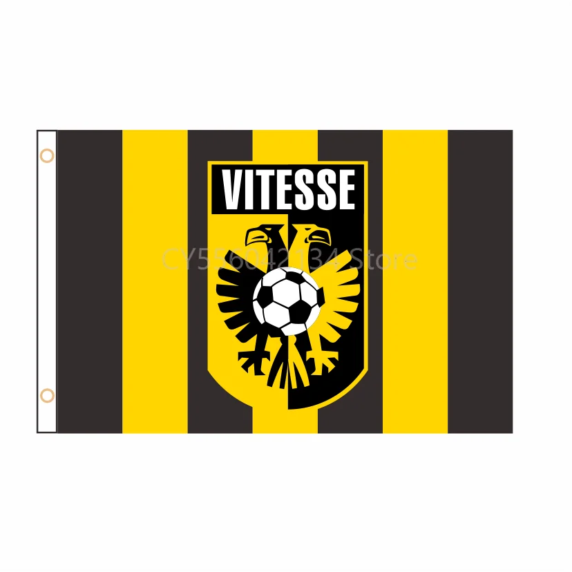 

FC SBV Vitesse Home Decoration Outdoor Decor Polyester Banners and Flags 90x150cm 120x180cm
