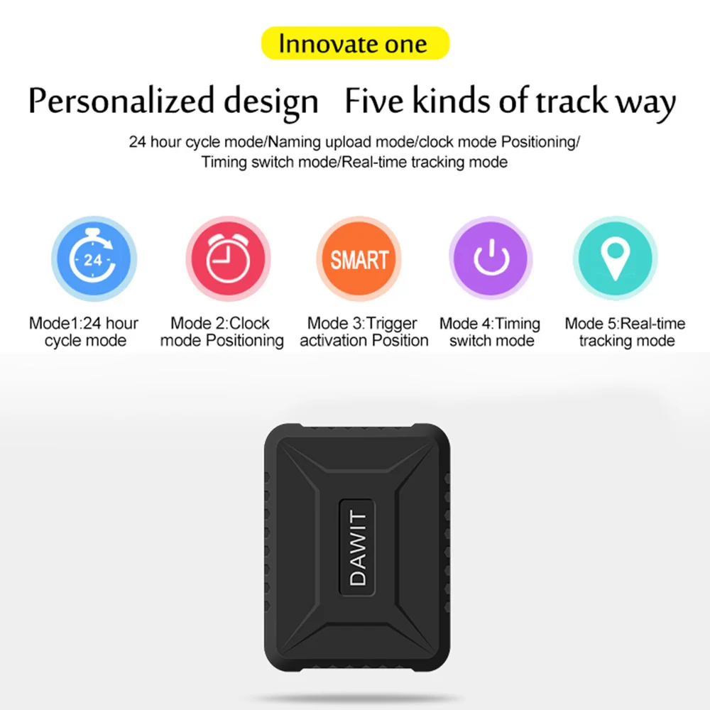 

TK800B Car Vehicle Tracking Device Waterproof Realtime GSM/ GPRS/ GPS Locator Dismantling Alarm Trigger Activation Position Anti