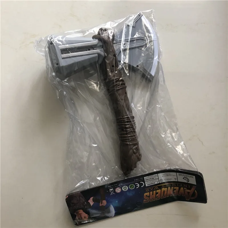 Thor Axe Hammer Stormbreaker звуковое освещение флэш-оружие для косплея роль в фильме детские игрушки Тор громовой Молот гравитационная индукция