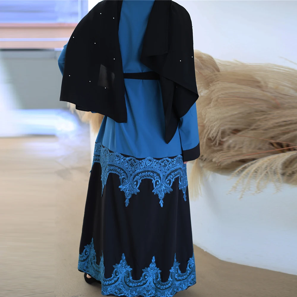 Кимоно ИД Мубарак Абая женский кардиган хиджаб мусульманское платье Кафтан