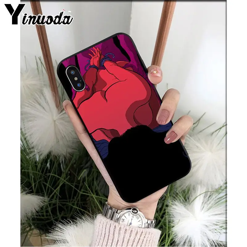 Yinuoda сексуальное горячее бикини для девочек Twerk It TPU Мягкий силиконовый черный чехол для iPhone X XS MAX 6 6S 7 7plus 8 8Plus 5 5S XR