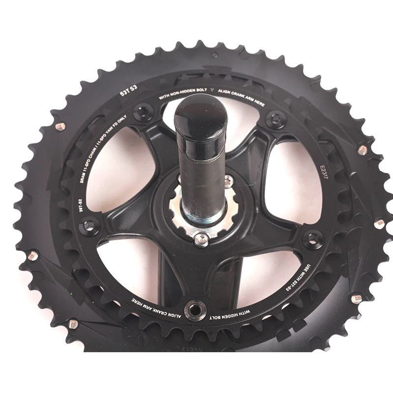 SRAM Force 22 2X1 1 скорость FC шоссейный велосипед шатун 50X34T 53X39T 170 172 5 мм карбоновый рычаг