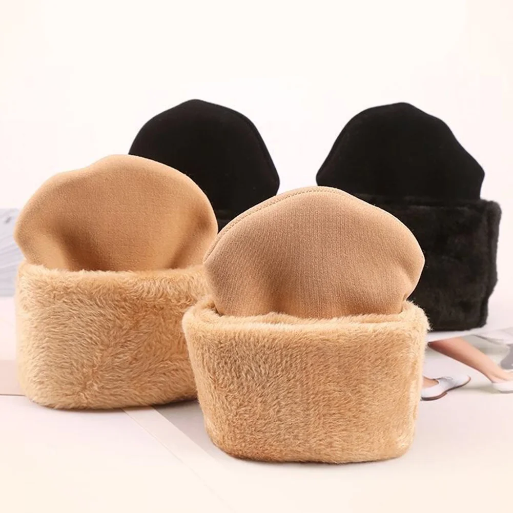 Зимние теплые женские и мужские утепленные шерстяные кашемировые зимние носки