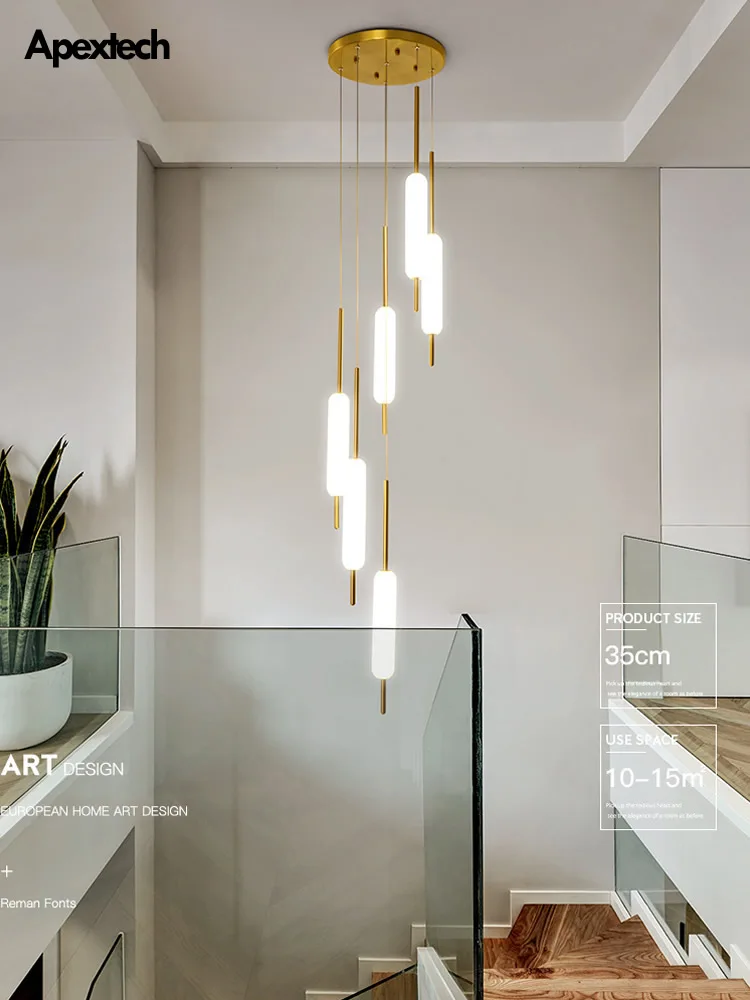 値段 階段照明装飾チューブ,モダンな吊り下げ式ランプ,スパイラル形状,ヴィラホール,室内装飾