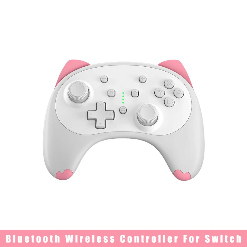 Cat Game Controller Support Bluetooth Wireless Kitten Gamepad Kid Joystick Joypad For Nintendo Switch For NS-switch Lite Console