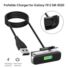 Зарядное устройство, провод для смарт-браслета, часов, наручных часов, зарядный кабель, провод для SAMSUNG Galaxy Fit2 SM R220, USB-кабель для зарядки